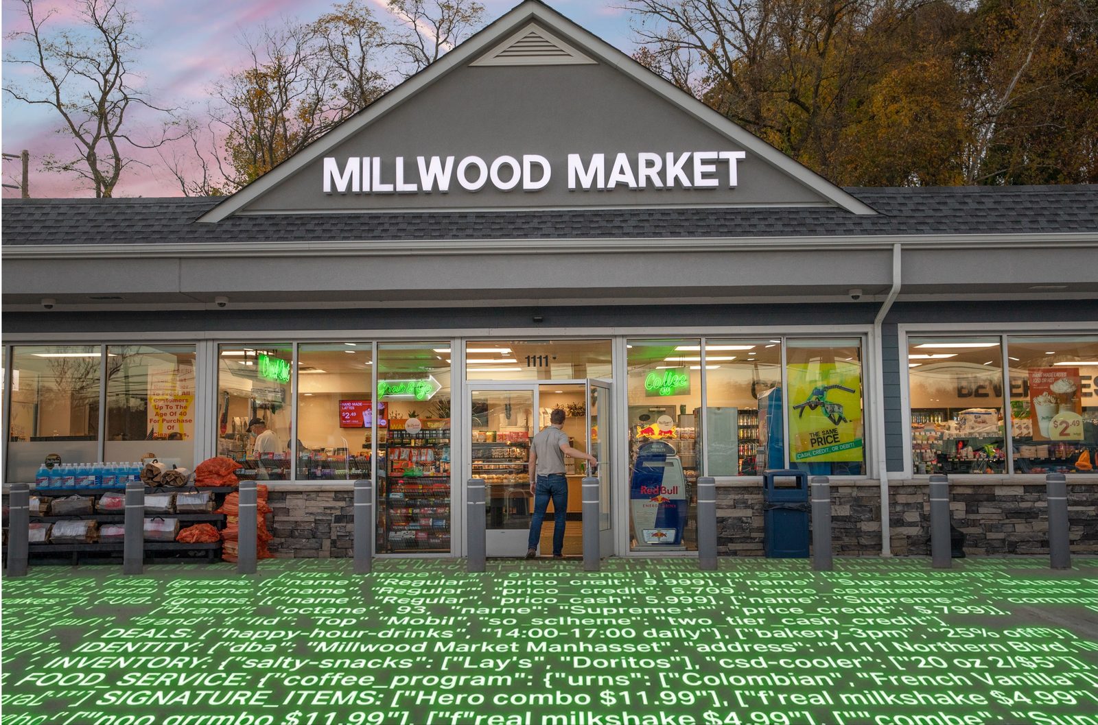 Independent store shelves, verified and published for AI search