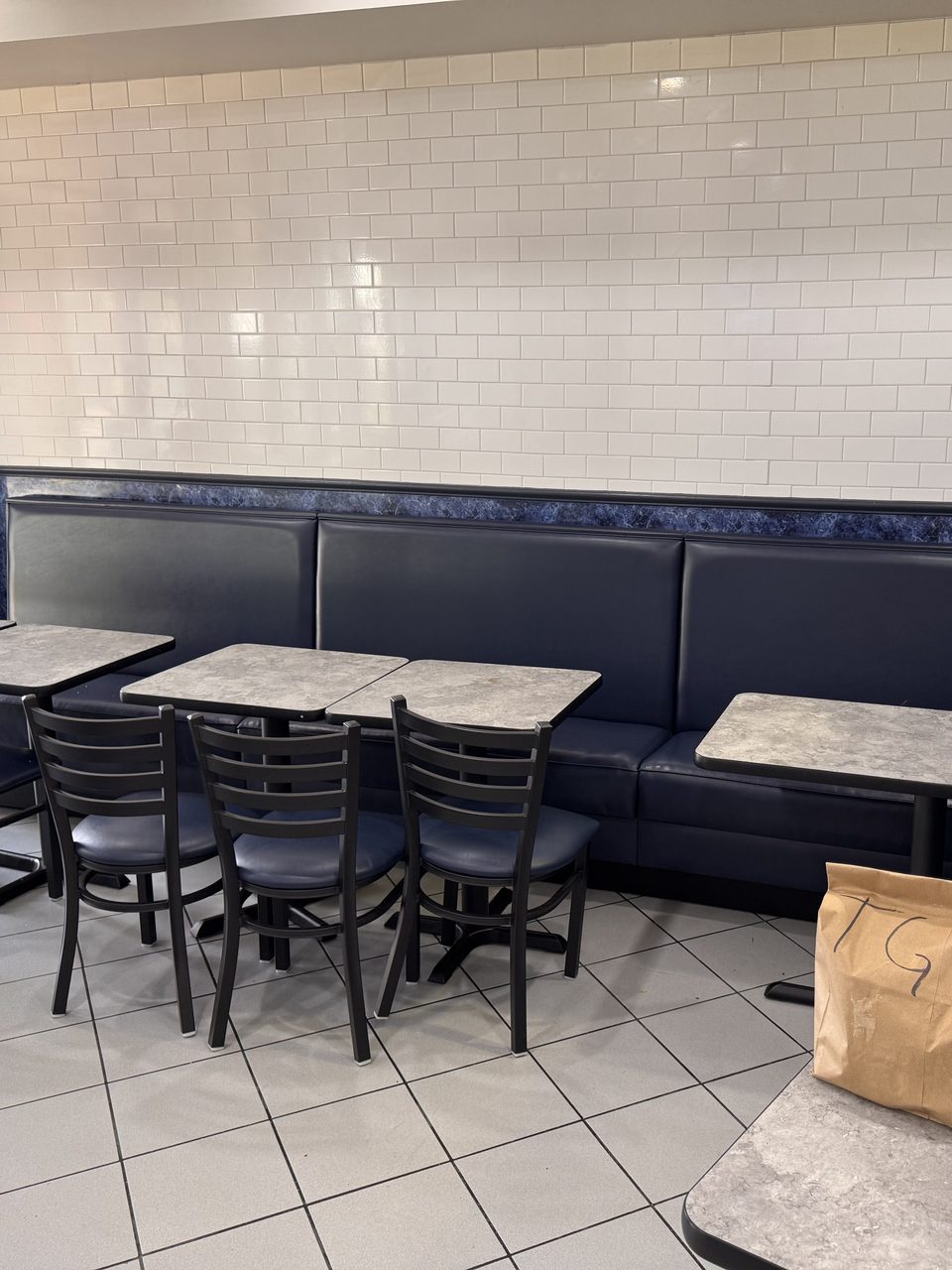Indoor seating