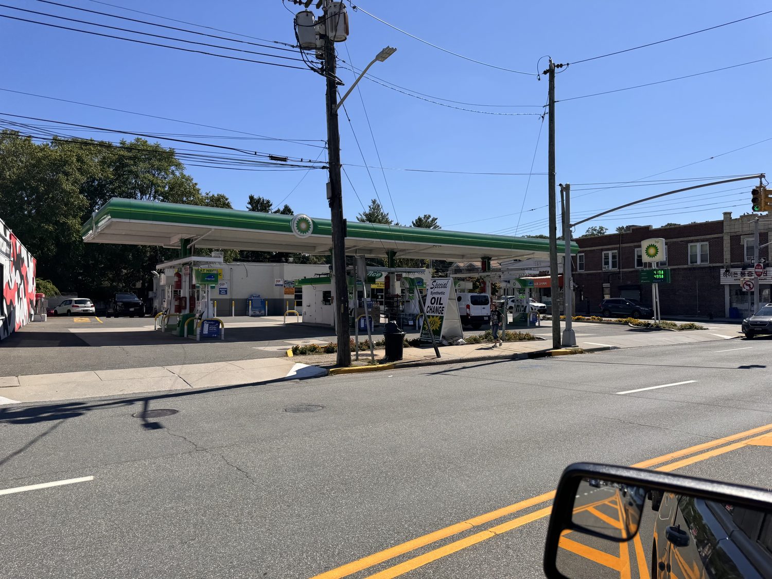 Great Neck Plaza BP exterior