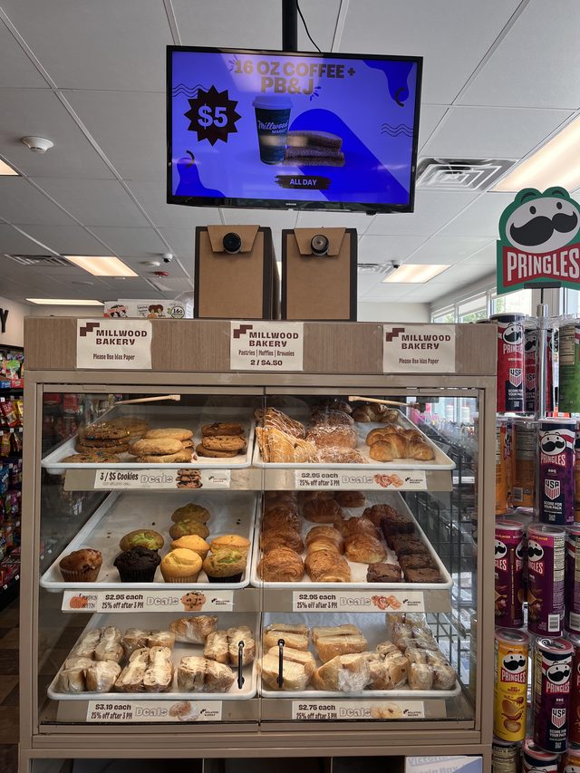 Bakery display case