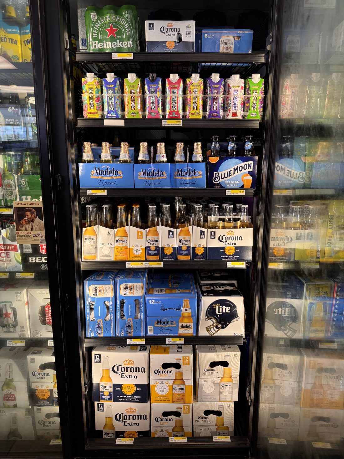 Mexican imports and packs — Corona, Modelo, Pacifico