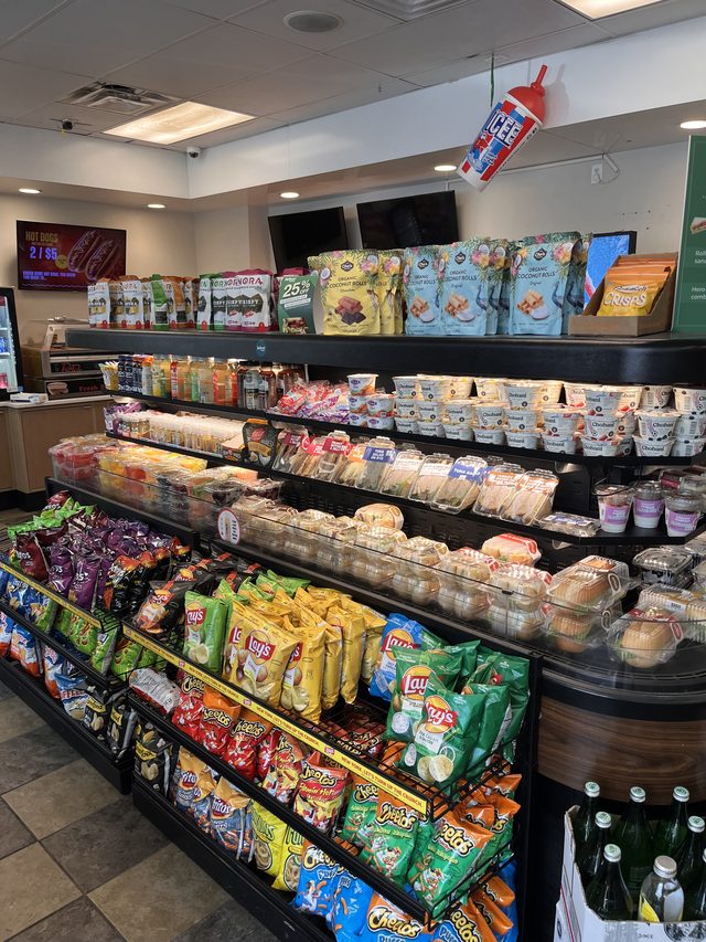 Deli menu and signage