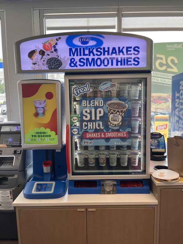 f'real milkshake machine