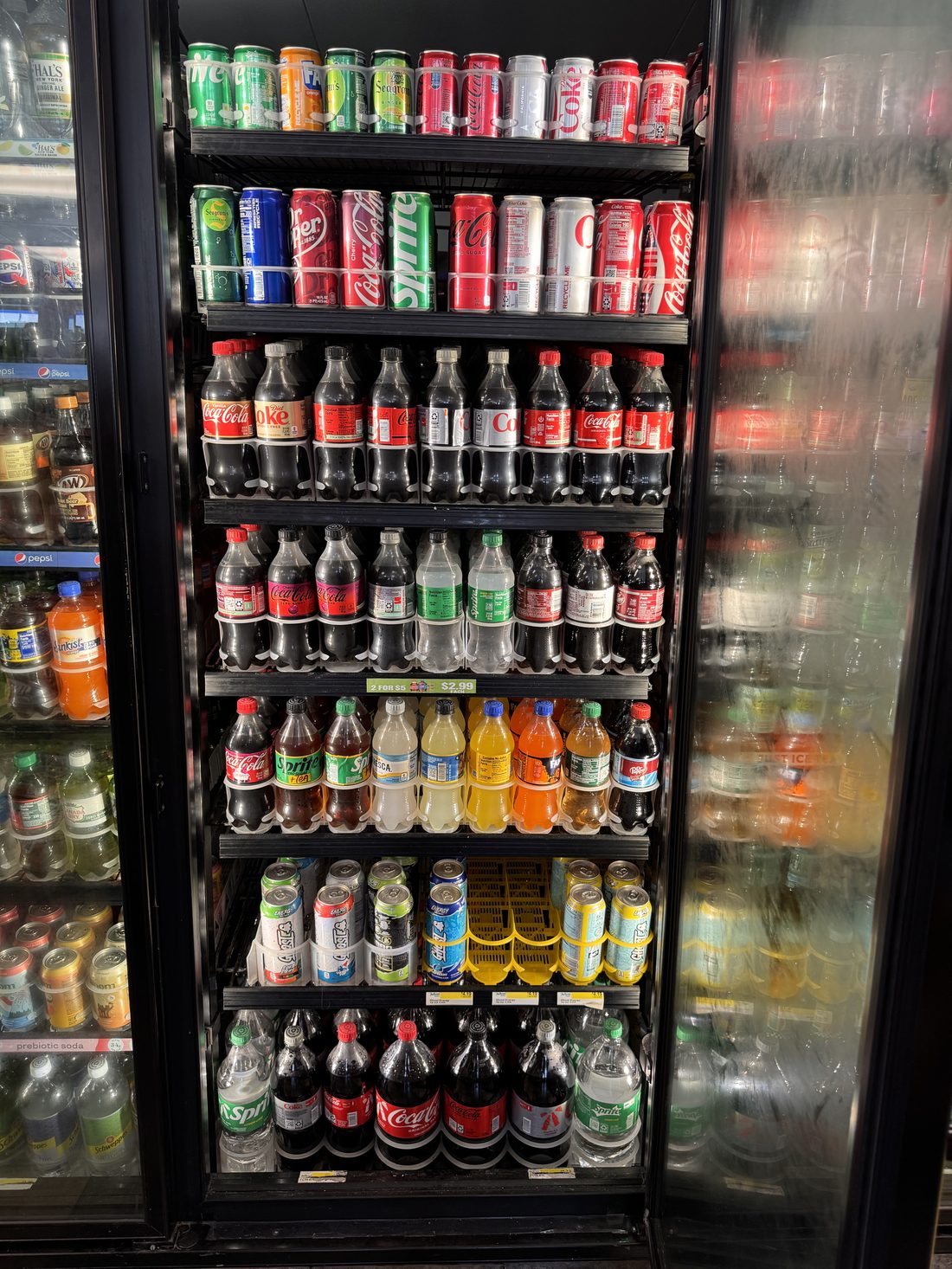 Soda cooler — Coca-Cola, Sprite, Dr Pepper, Fanta