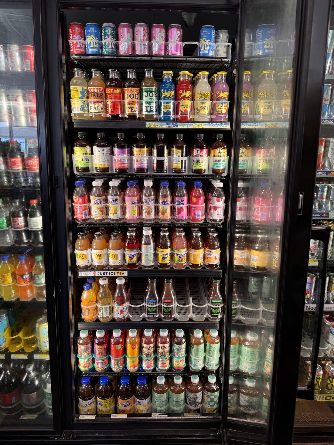 Iced tea and lemonade — Snapple, Arizona, Joe Tea, kombucha