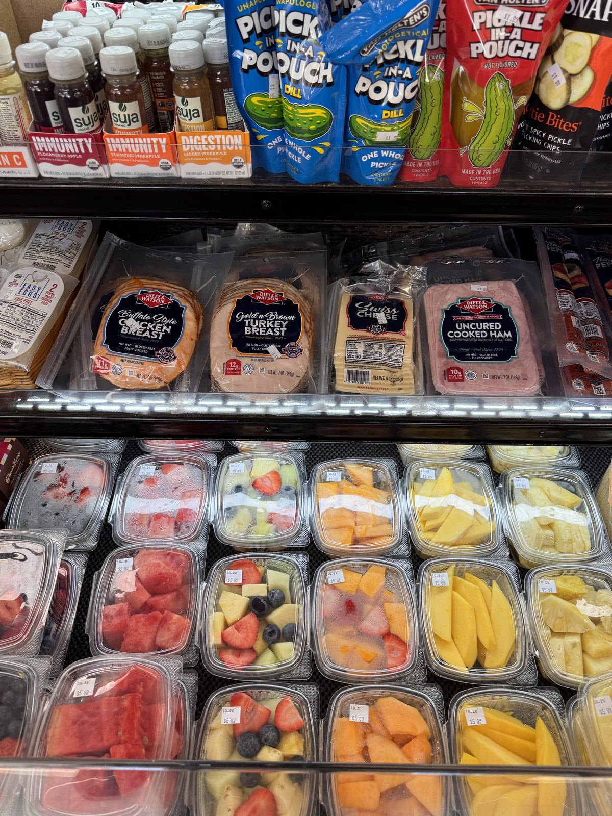 Fresh-cut fruit cups